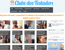 Tablet Screenshot of clubedostestadores.com